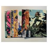 8 ASSORTED DC COMICS SEE DESC.