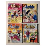 4 ARCHIE DIGEST COMICS #59, 118, 120, 216