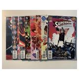 8 ASSORTED DC COMICS SEE DESC.