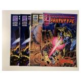 4 MALIBU COMICS PROTOTYPE #4, 6, 7, 7