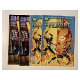 4 MALIBU COMICS SEE DESC.