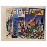 4 VALIANT COMICS THE H.A.R.D. CORPS #2, 3, 4, 7