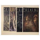 4 DARK HORSE COMICS ALIENS EARTH WAR #1-4