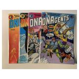 4 ECLIPSE COMICS DNAGENTS #2, 21, 22, 23