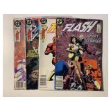 4 DC COMICS FLASH #31, 34, 35, 36