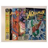 4 DC COMICS FLASH #1, 3, 29 & AQUAMAN #2