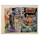 4 VALIANT COMICS MAGNUS #26, 27, 28, 30