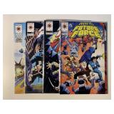 4 VALIANT COMICS SEE DESC.
