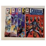 4 VALIANT COMICS SHADOW MAN #12, 14,, 15, 19