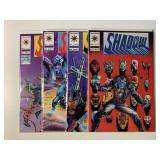4 VALIANT COMICS SHADOW MAN #13, 14,, 15, 23