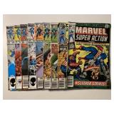 9 MARVEL COMICS CAPTAIN AMERICA SEE DESC.