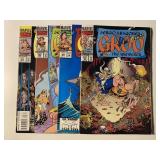 4 MARVEL COMICS GROO #100-103