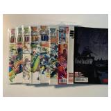 8 ASSORTED MARVEL COMICS SEE DESC.