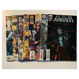 8 MARVEL THE PUNISHER COMICS SEE DESC.