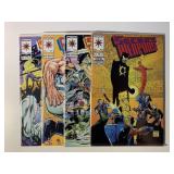 4 VALIANT COMICS SECRET WEAPONS #1, 2, 4, 6
