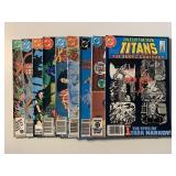 10 DC COMICS TEEN TITANS SEE DESC.