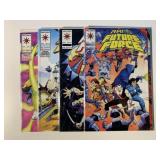 4 VALIANT COMICS SEE DESC.