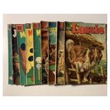 9 ASSORTED DELL COMICS SEE DESC.
