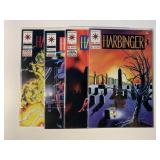 4 VALIANT COMICS HARBINGER #7, 21, 22, 23