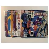 8 MARVEL SPIDER-MAN COMICS SEE DESC.