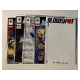 5 VALIANT COMICS BLOODSHOT #0,1, 5, 6, 10