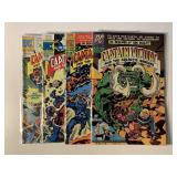 4 PC COMICS CAPTAIN VICTORY #3, 7, 9, 10