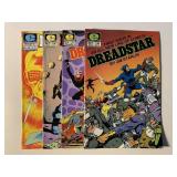4 EPIC COMICS DREAD STAR #1, 2, 3, 7