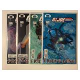 4 IMAGE COMICS G.I.JOE #5-8 FRONT LINE