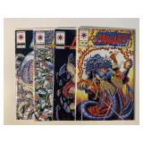 4 VALIANT COMICS MAGNUS #22, 23, 29, 35