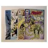 4 VALIANT COMICS MAGNUS #25, 27, 33, 34