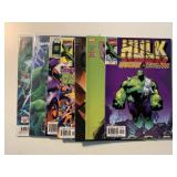 8 ASSORTED MARVEL COMICS HULK SEE DESC.