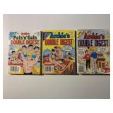3 ARCHIE DOUBLE DIGEST COMICS SEE DESC.