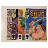 4 MARVEL COMICS GROO #1, 2, 3, 11
