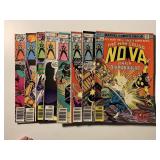 8 MARVEL COMICS THE MAN CALLED NOVA SEE DESC.
