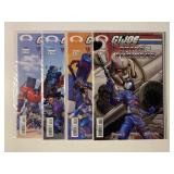 4 IMAGE COMICS G.I.JOE VS. TRANS FORMERS #1-4