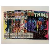 10 MARVEL COMICS THE THING SEE DESC.