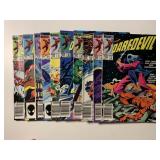8 MARVEL COMICS DAREDEVIL SEE DESC.