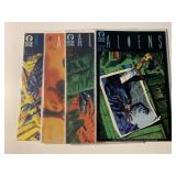 4 DARK HORSE COMICS ALIENS 2, 3, 4, 6