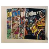 4 ECLIPSE COMICS DNAGENTS #6, 14, 16, 19