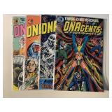 4 ECLIPSE COMICS DNAGENTS #1, 4, 5, 20