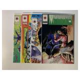 4 VALIANT COMICS SHADOW MAN #3, 5, 21, 22