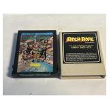 2 ATARI 2600 GAMES CONGO BONGO, ROC
