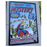 POSTER OF 1962 COMIC BOOK COVER OF THOR