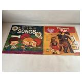2 VINTAGE KIDS ALBUMS ROMPER ROOM