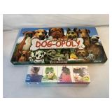 LOT OF 2, A GAME AND SET OF PUZZLES