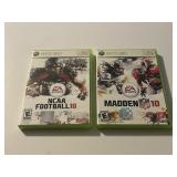 2 XBOX LIVE FOOTBALL GAMES