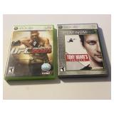 2 XBOX 360 LIVE GAMES TONY HAWK & UFC 2010