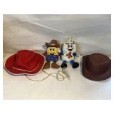 HOSTESS WONDER BREAD, TWINKIE DOLLS & COWBOY HAT