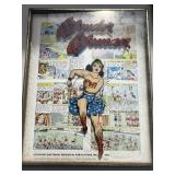 FRAMED WONDERWOMAN PRINT