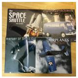 4 Space Shuttle Air Plane Calenders